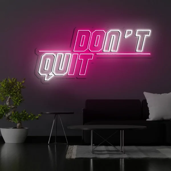 the best body fitness neon sign