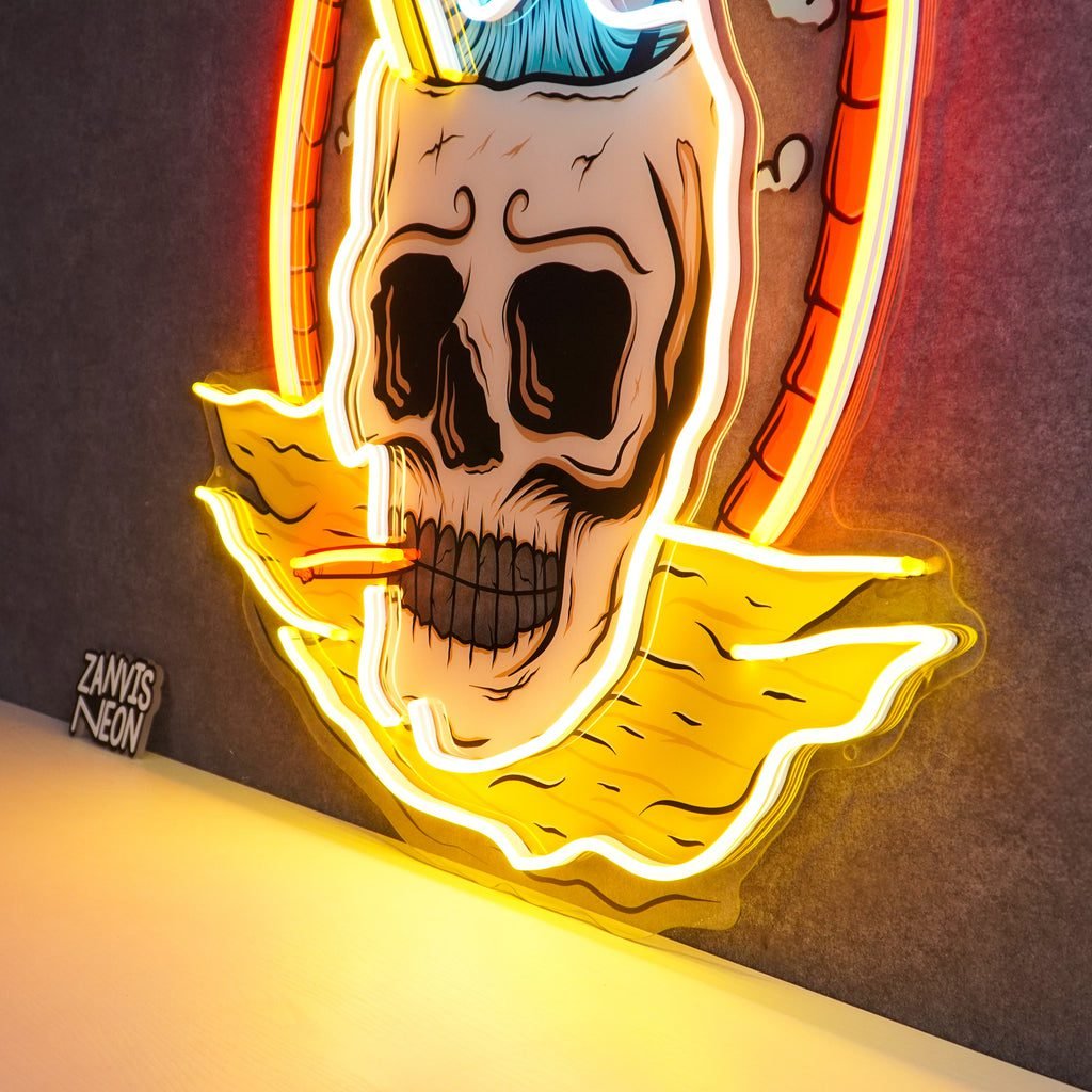 Skull Island LED Neon Sign Light Pop Art - Image 3