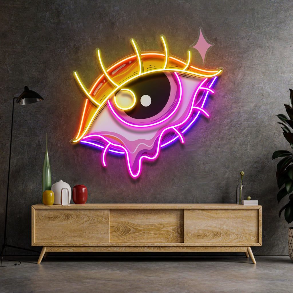Crying With Pride LED Neon Sign Light Pop Art - Image 3