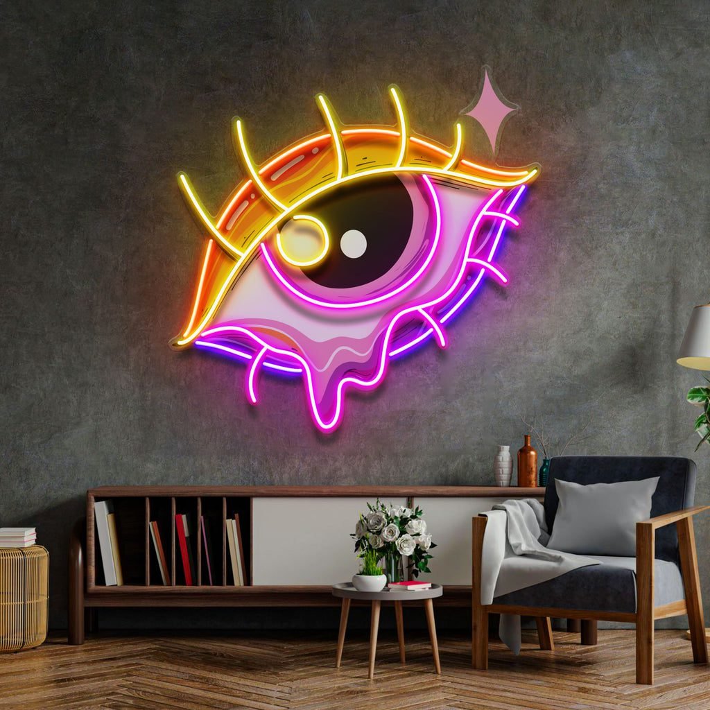 Crying With Pride LED Neon Sign Light Pop Art - Image 2