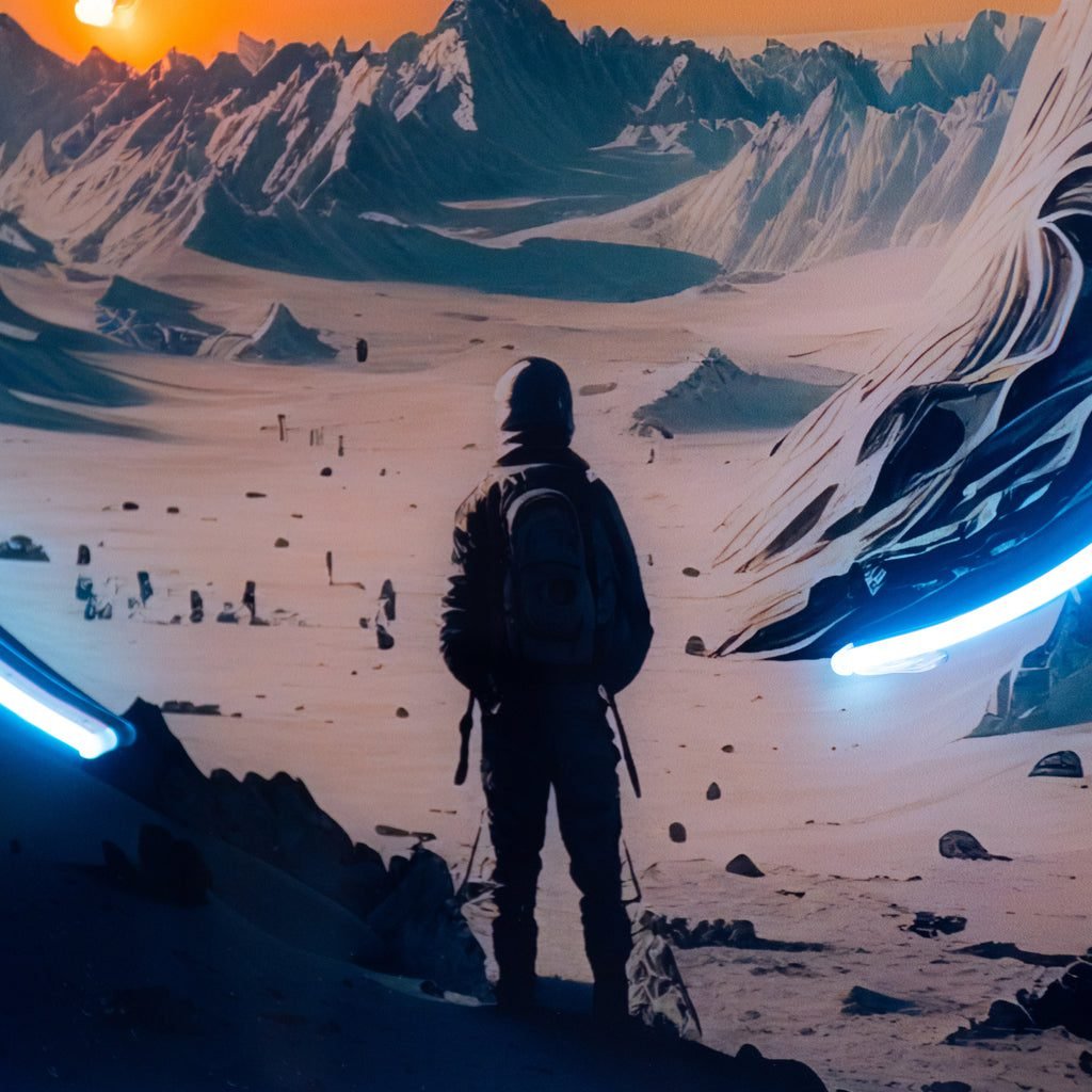 Astronaut Experiencing The Space LED Neon Sign Light Pop Art - Image 2