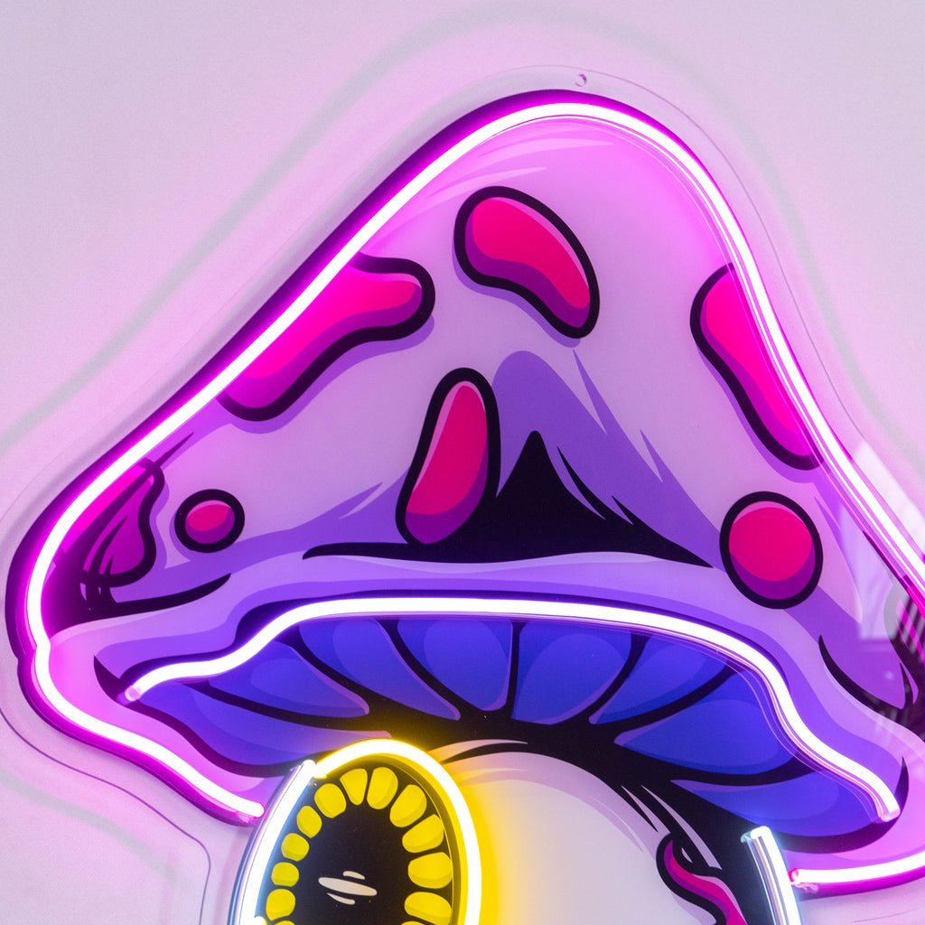 Mushroom Eye LED Neon Sign Light Pop Art - Image 3