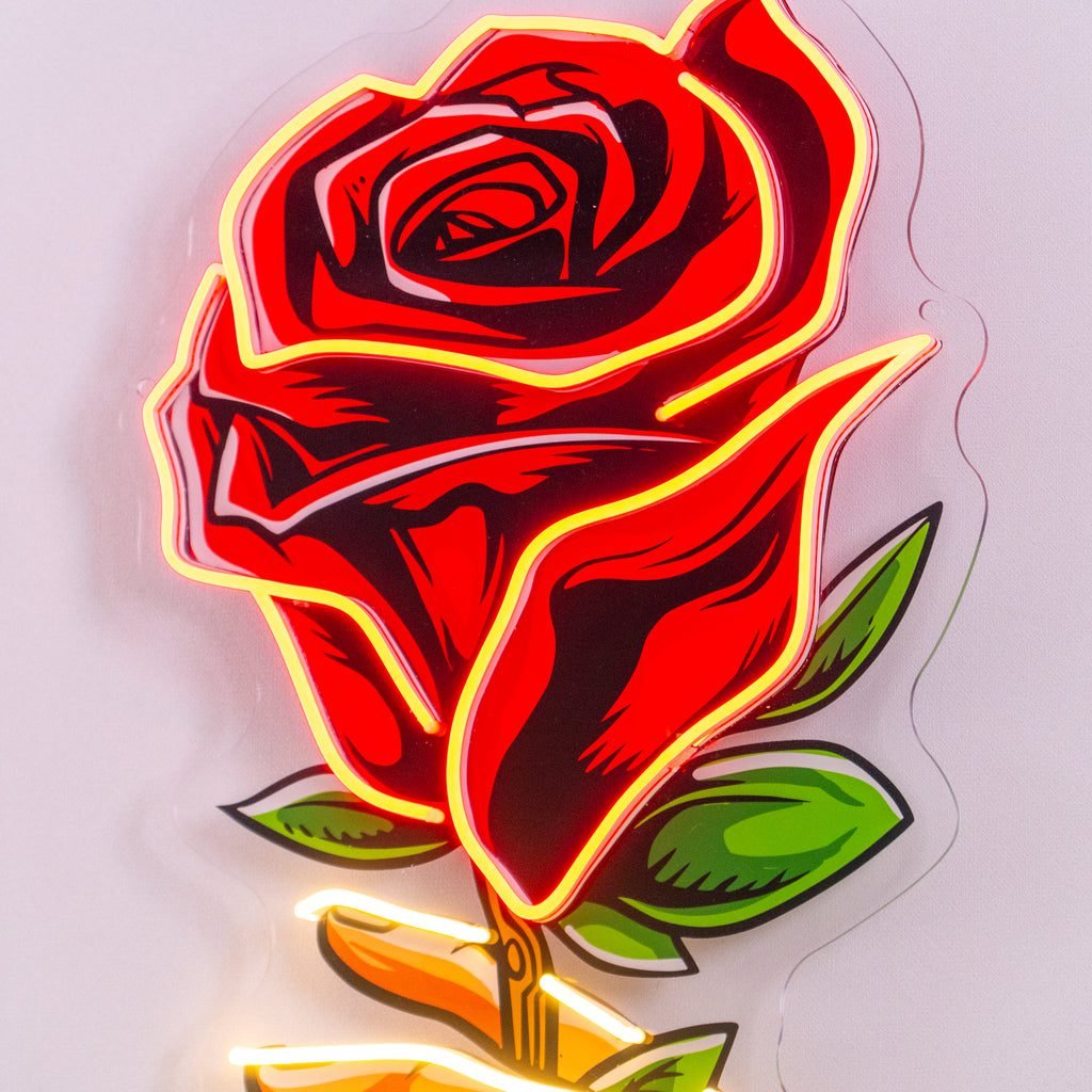 Roses Gift LED Neon Sign Light Pop Art - Image 3