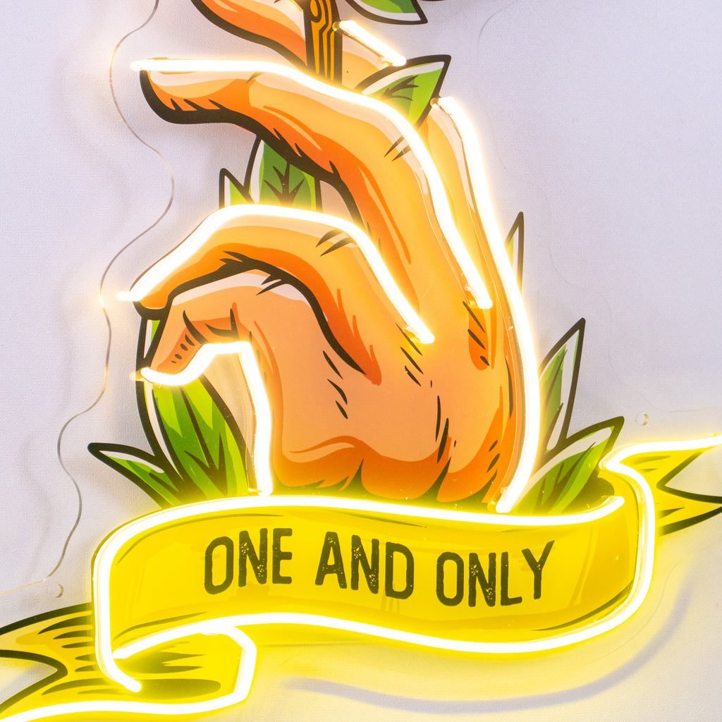 Roses Gift LED Neon Sign Light Pop Art - Image 2