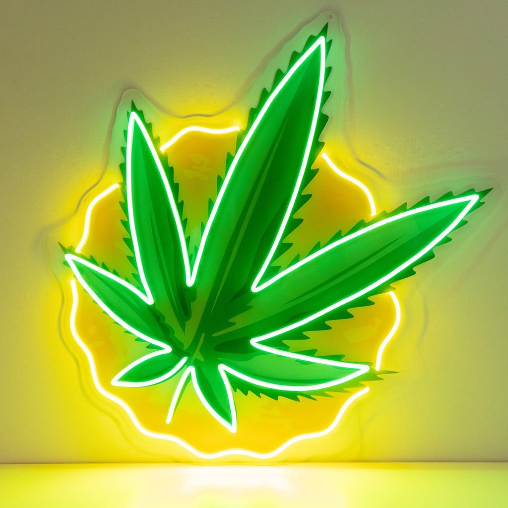 Cool Pothead Led Neon Acrylic Artwork - Image 4