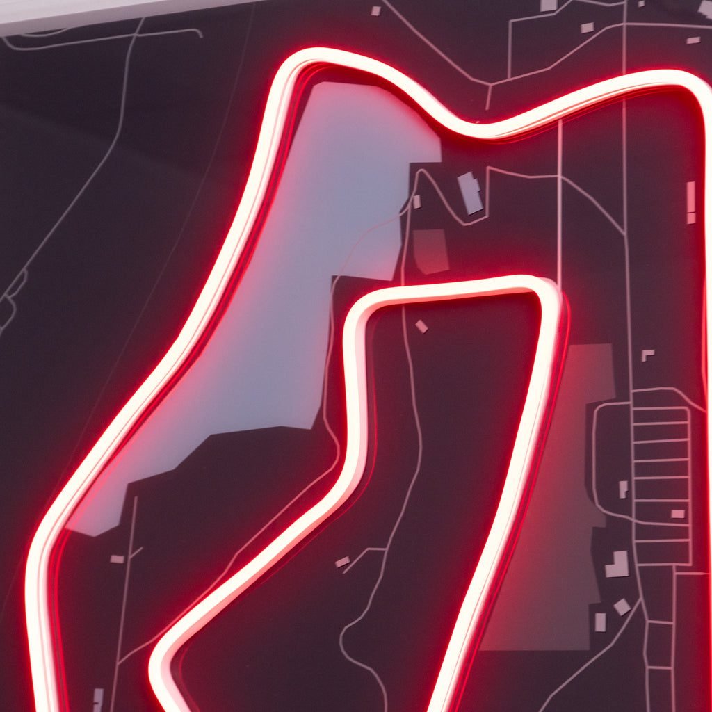 America Formula F1 Circuit LED Neon Sign Light Pop Art - Image 3