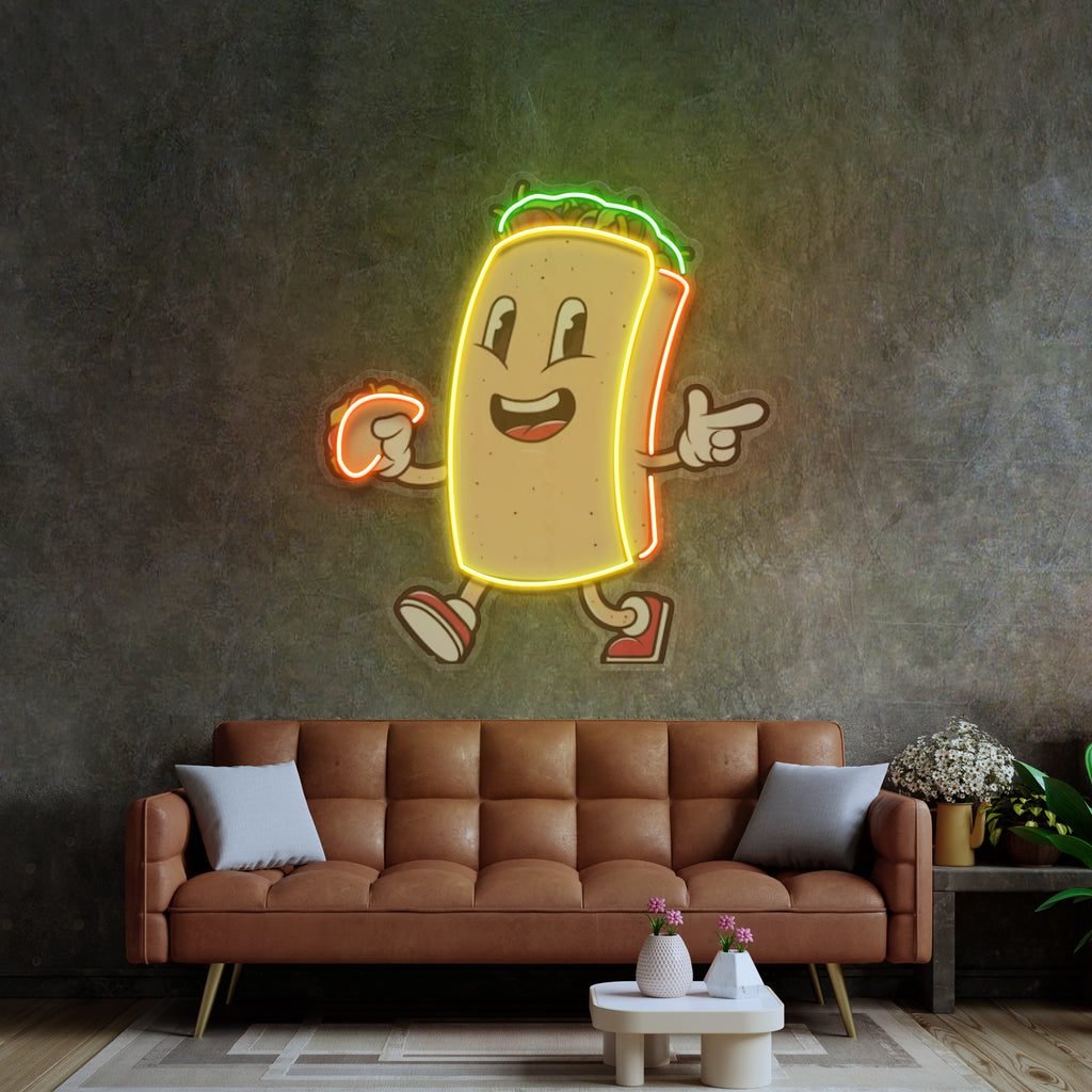 Cool Ice Cream LED Neon Sign Light Pop Art - Image 3