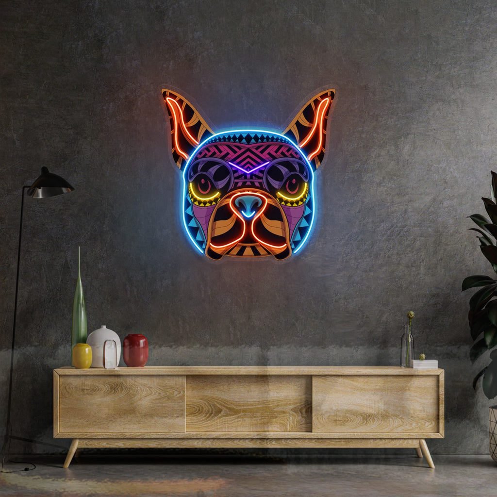 Decorative Dog LED Neon Sign Light Pop Art - Image 2