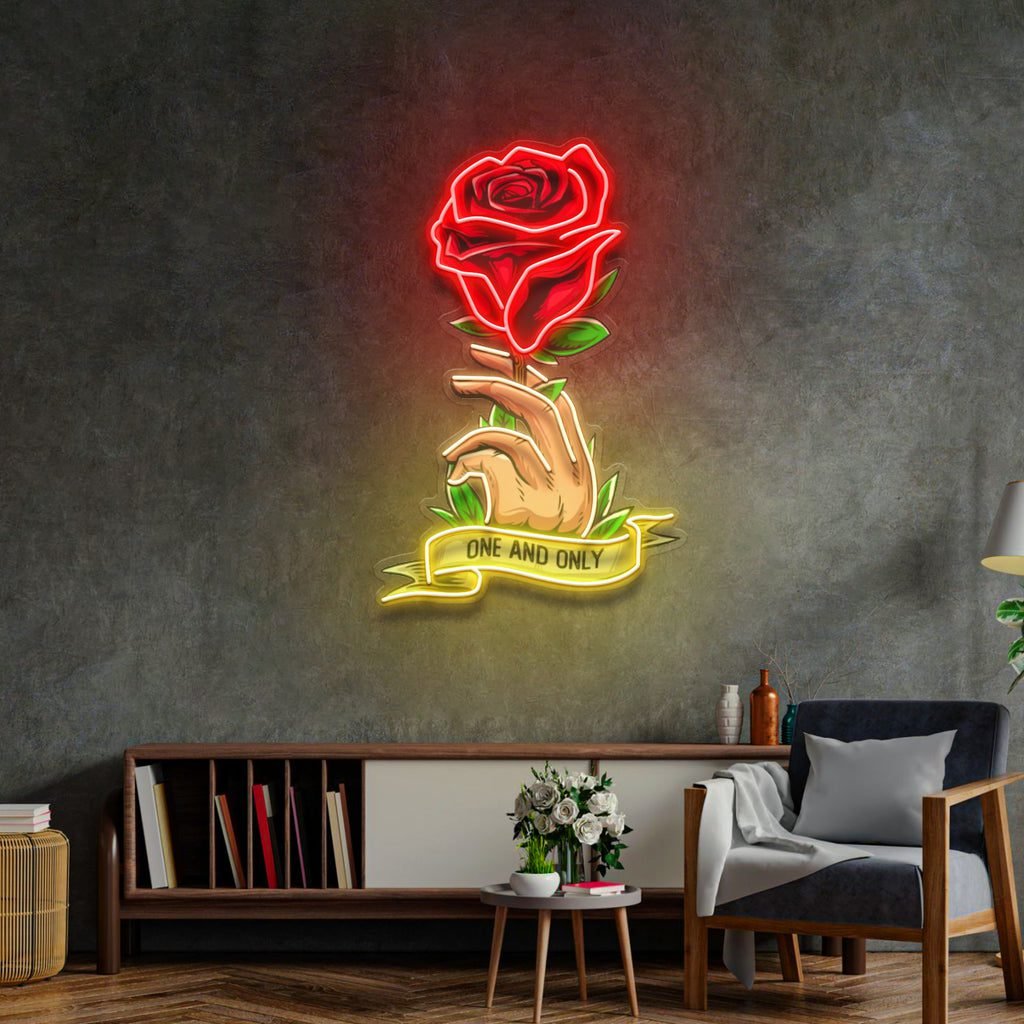 Roses Gift LED Neon Sign Light Pop Art - Image 4